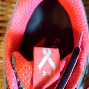 Under Armour Charged Bandit Pink Ribbon Running Shoes